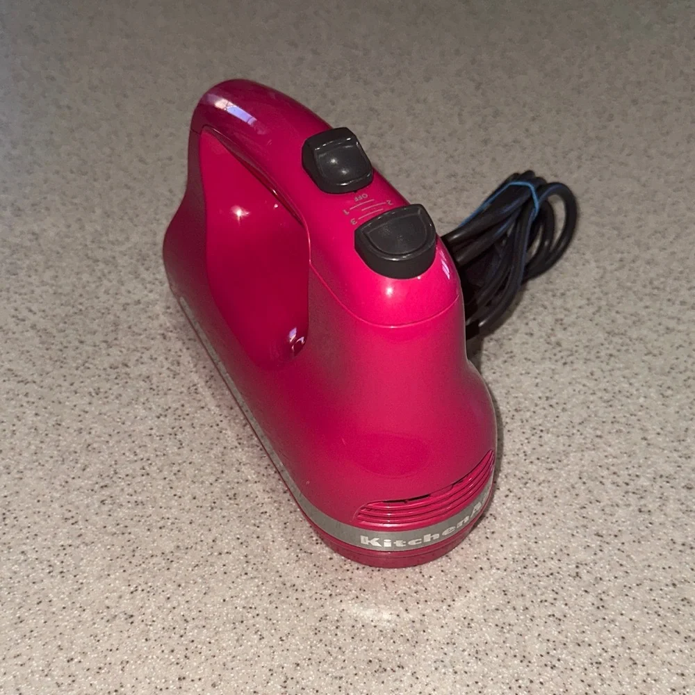 KitchenAid hibiscus Hot Pink Hand Mixer - 5 Speed *Tested!